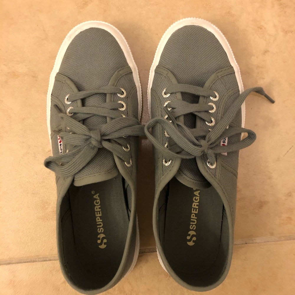 Superga 2750 Cotu Classic Grey size 8.5 US